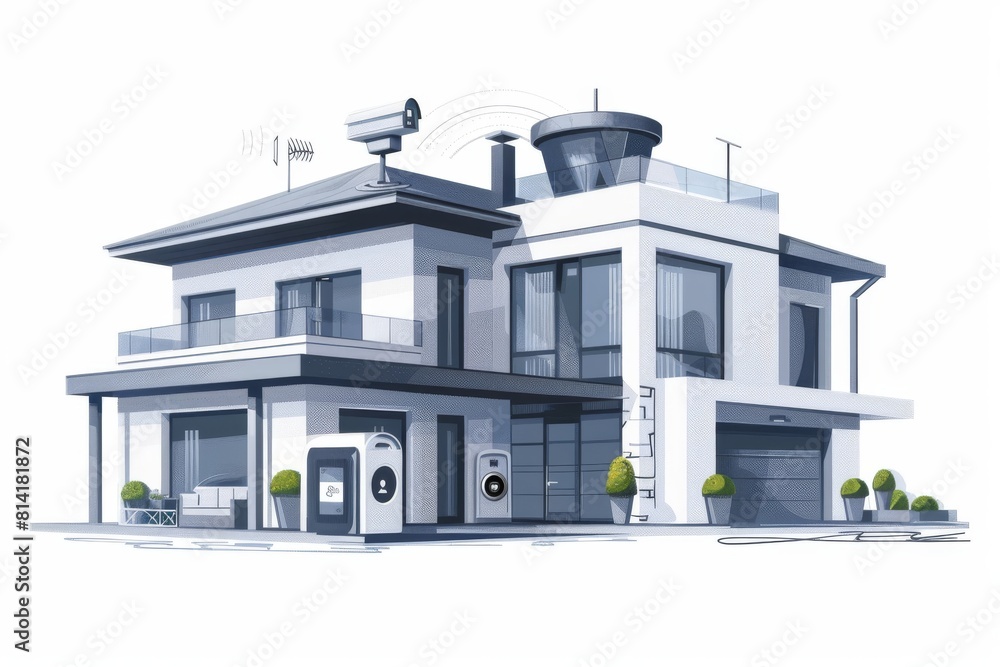 Easy setup for IoT-enabled security alarms, safeguarding through ...