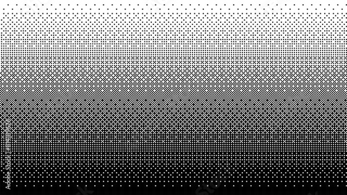 Pixel art gradient, dot scattering, 8 Bit retro video arcade game style background. Dither matrix. Vector screensaver