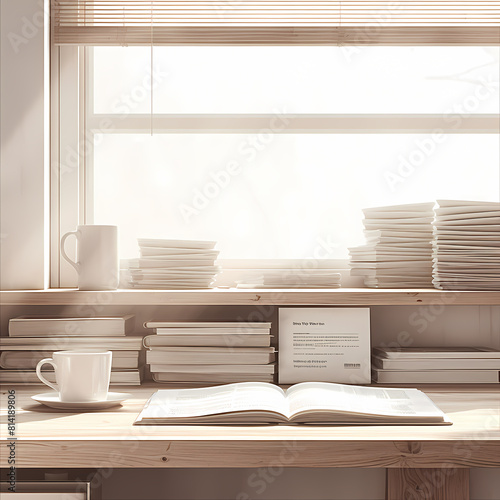 Inviting Workspace by the Window - Perfect for Reading or Studying © RobertGabriel
