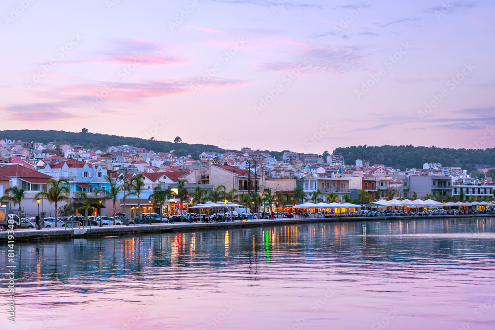 Argostoli town on the island of Kefalonia Argostoli town on the island of Kefalonia