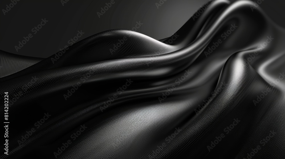 Obraz premium The image is a black and white photograph of a woman's body