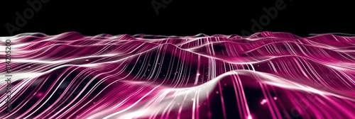 Pink and white light streaks creating an abstract, ethereal visual effect with a sense of motion.