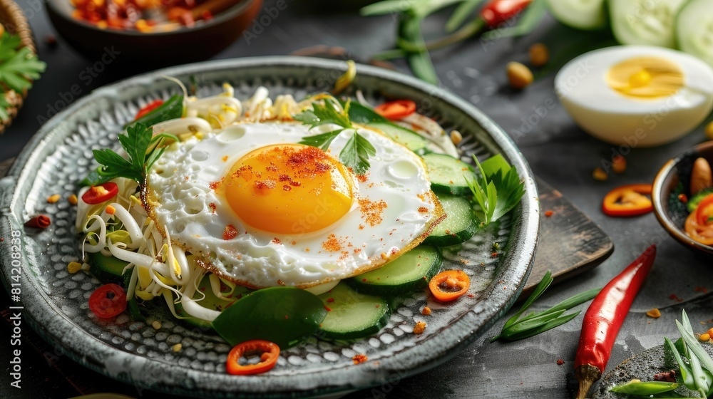 Fried Eggs with Climbing Wattle in Round Ball shape Ac Fried Eggs with Climbing Wattle in Round Ball shape Ac