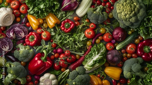 Background full of Vegetables. Product photography. Vegetables background. 