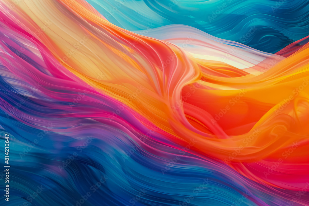 Abstract background with rainbow gradient. Abstract background with rainbow gradient.