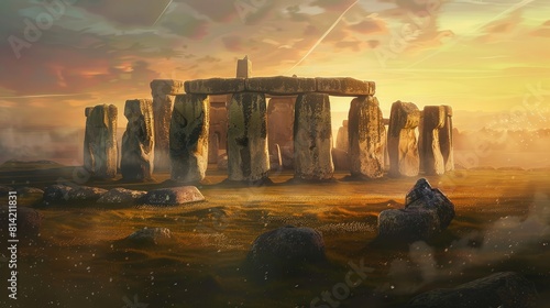 Stonehenge concept tourist attraction