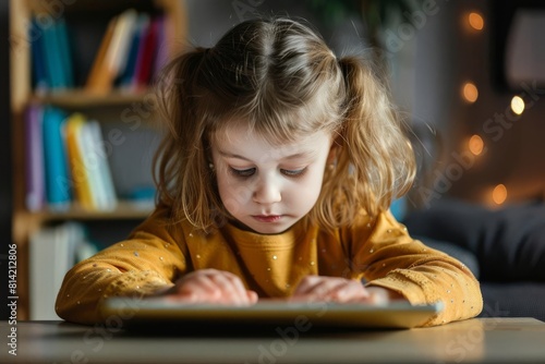 Young children learning to read with the help of an AI that animates stories and pronounces words from digital books