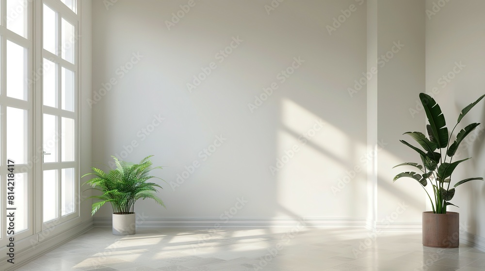 Bright living room interior with white empty wall background. Bright living room interior with white empty wall background.