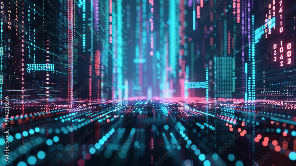 Stock market and trading, digital graph, financial or forex graph chart business Stock market and trading, digital graph, financial or forex graph chart business