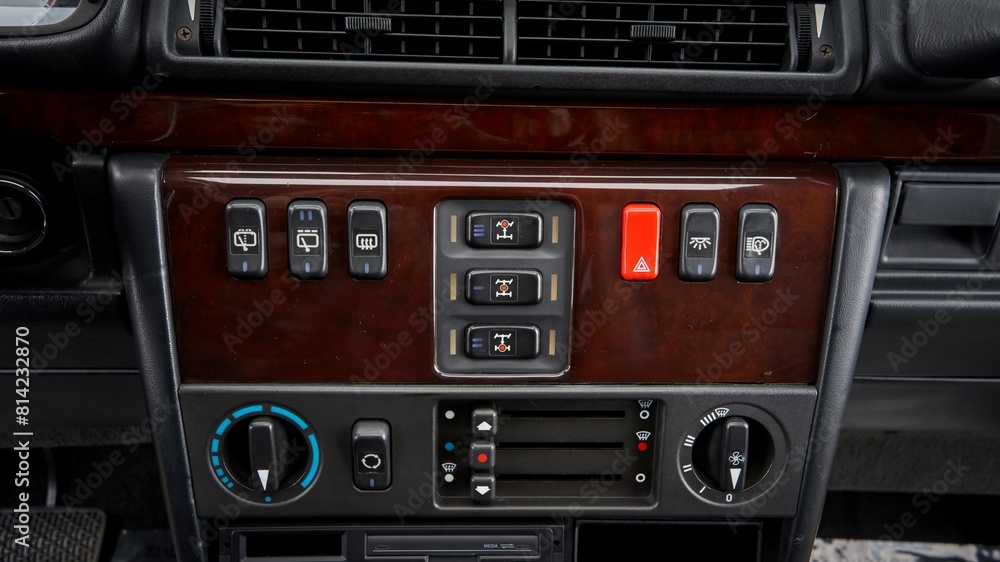 Fototapeta premium Hazard switch