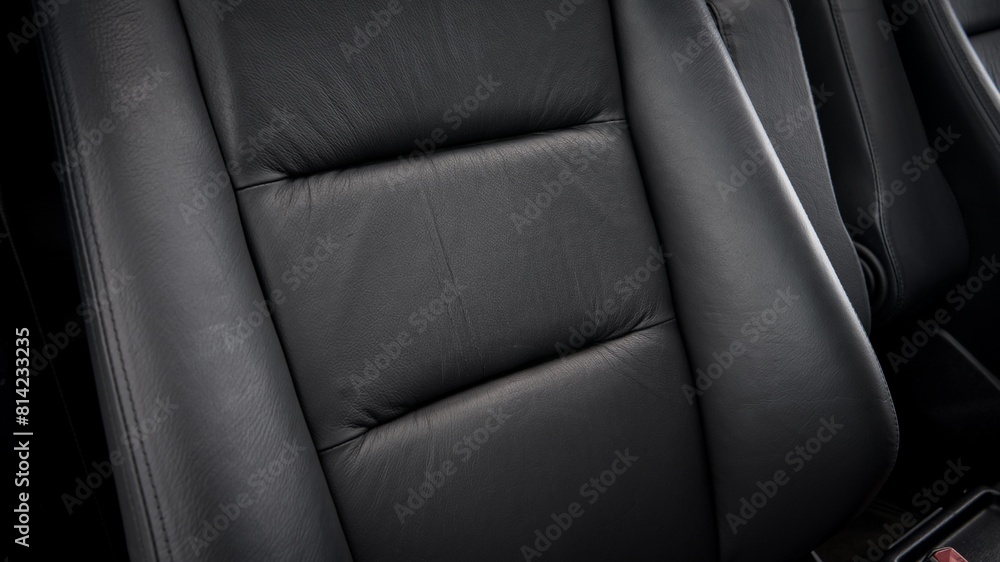 Passenger seat back in a car Passenger seat back in a car