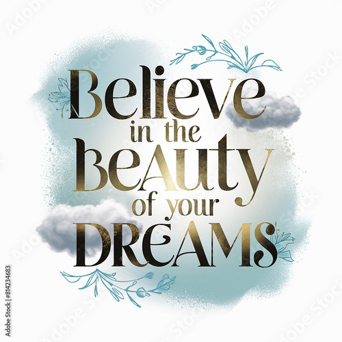 believe in yourself motivational quote