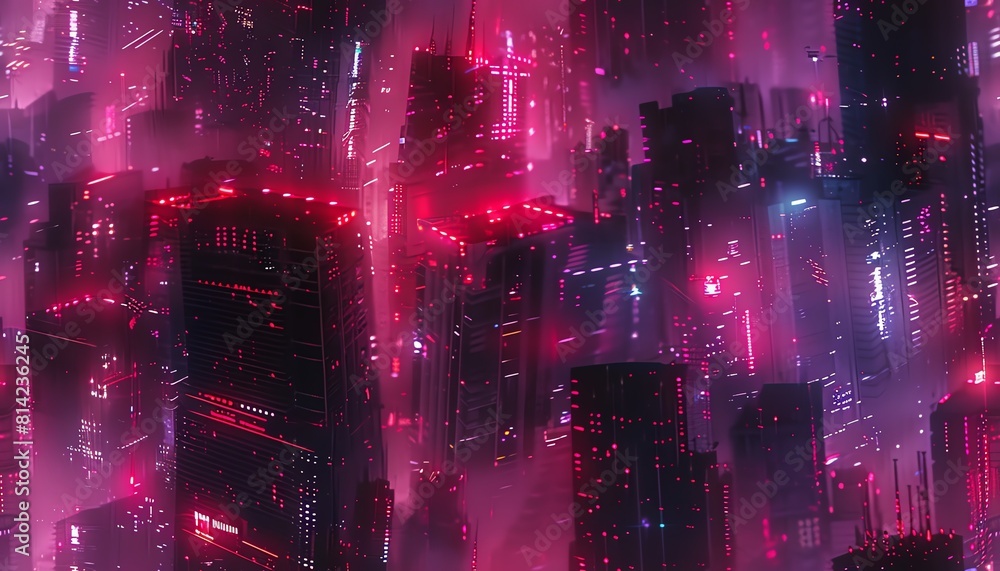 Explore a cyberpunk metropolis through the lens of a diminutive drone ...