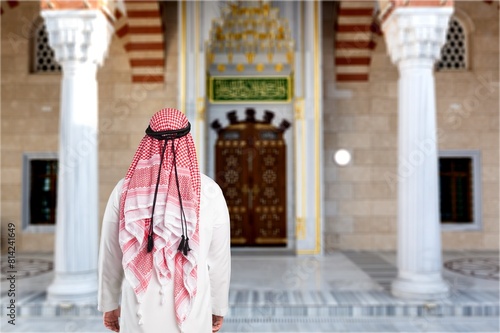 Holy muslim or arab mosque, arab man © BillionPhotos.com