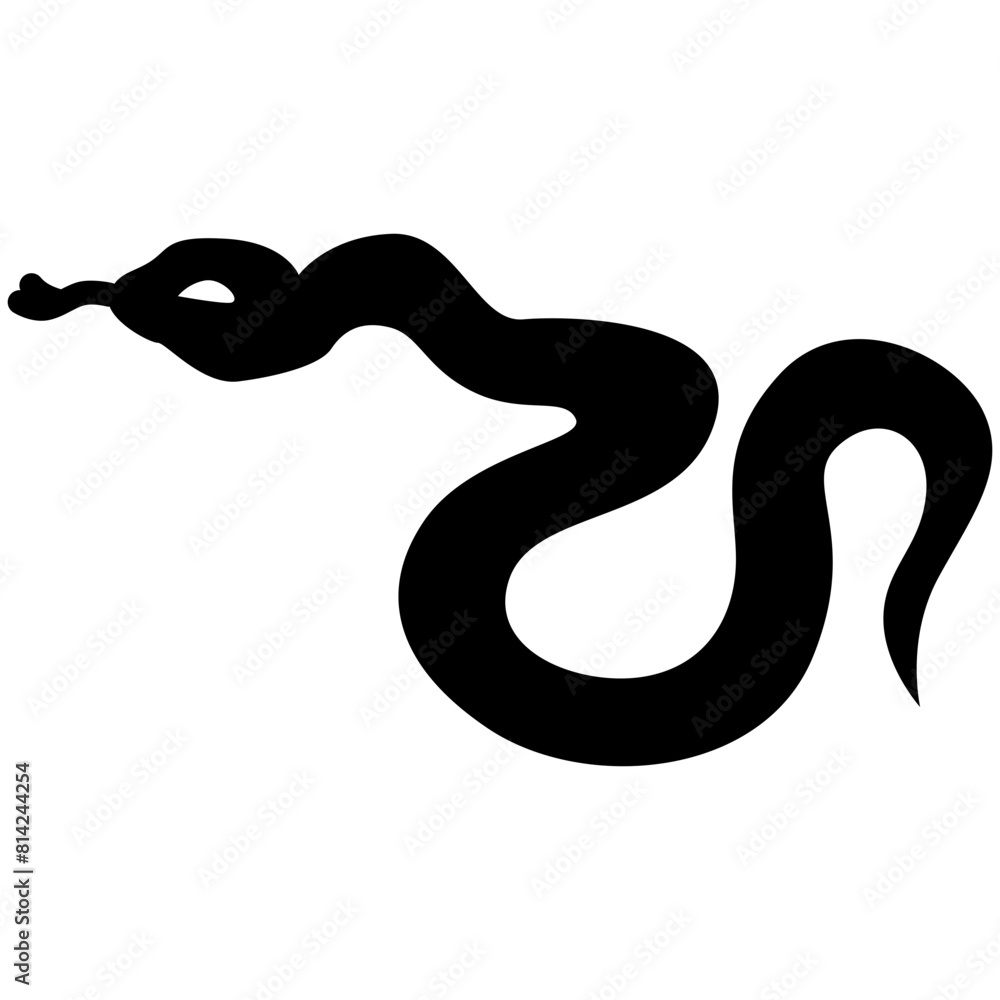 Naklejka premium Snake