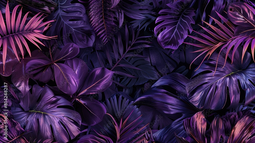 Botanical plants purple ambience wallpaper botanical Botanical plants purple ambience wallpaper botanical