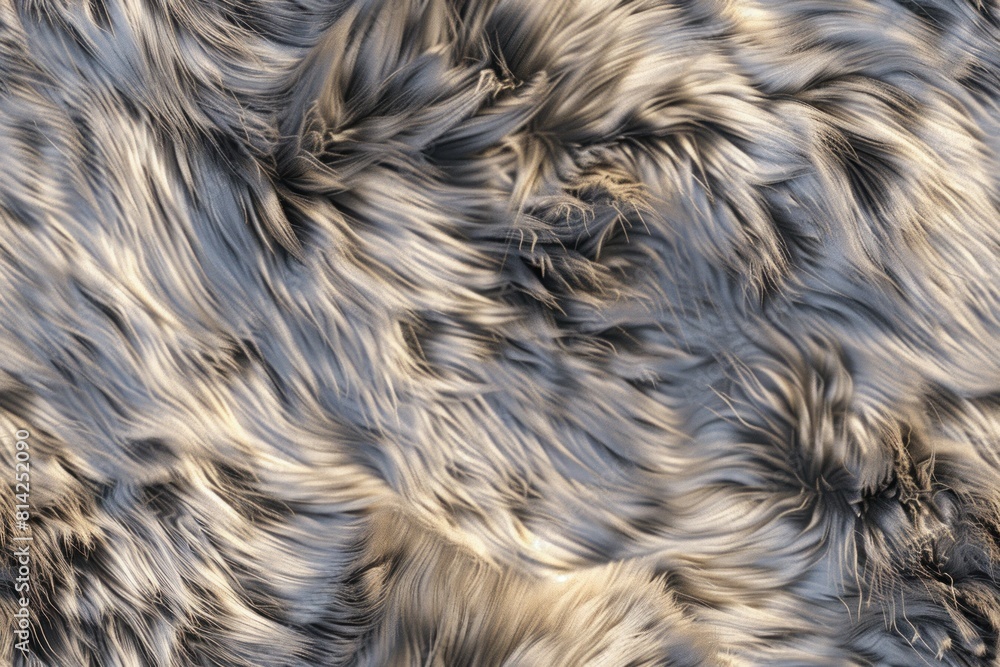 Seamless Fur Background Evoking the Warmth and Elegance of Natural Animal Fur Seamless Fur Background Evoking the Warmth and Elegance of Natural Animal Fur