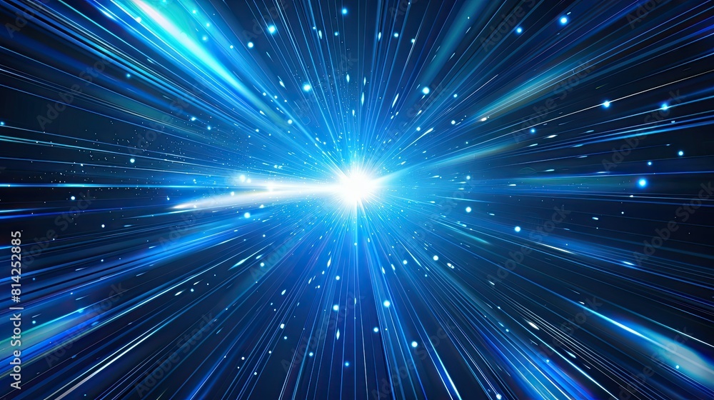 Fototapeta premium stripes lines with blue light background