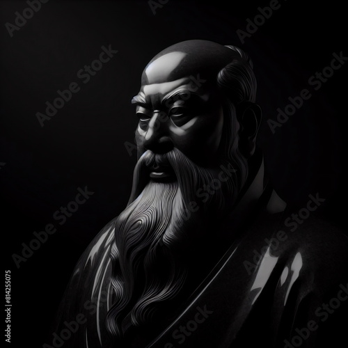 The Taoist Master. Laozi’s Influence on Chinese History and Culture. Generative AI photo