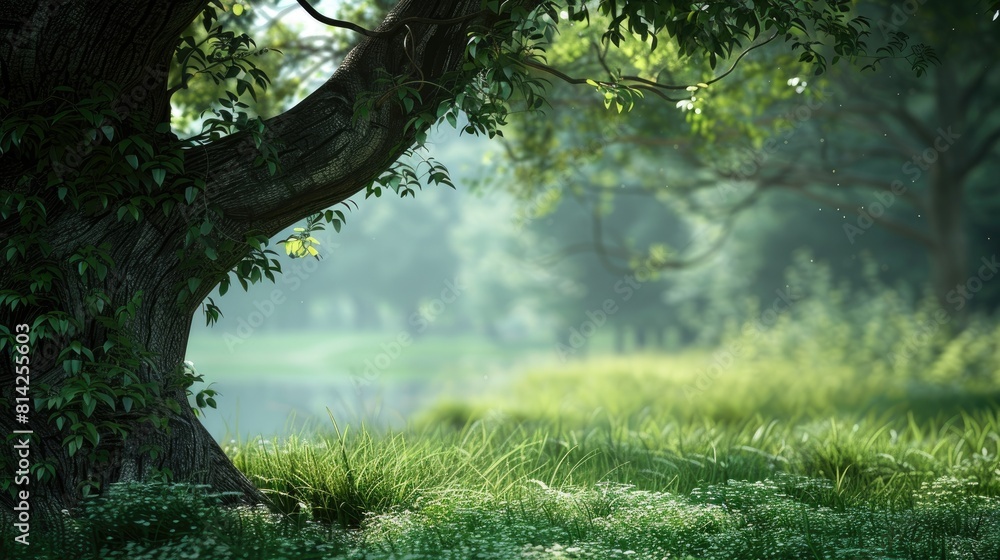 Fototapeta premium green nature background