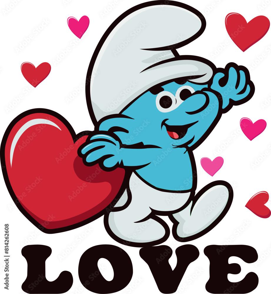 Fototapeta premium Smurf