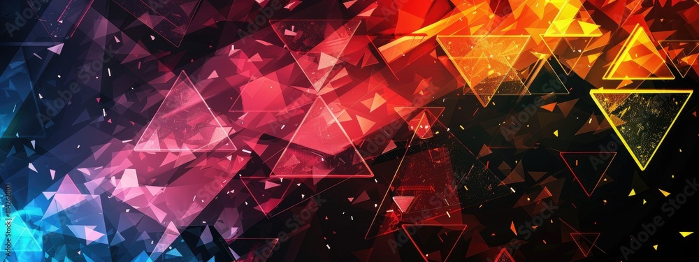 Abstract geometric background Abstract geometric background