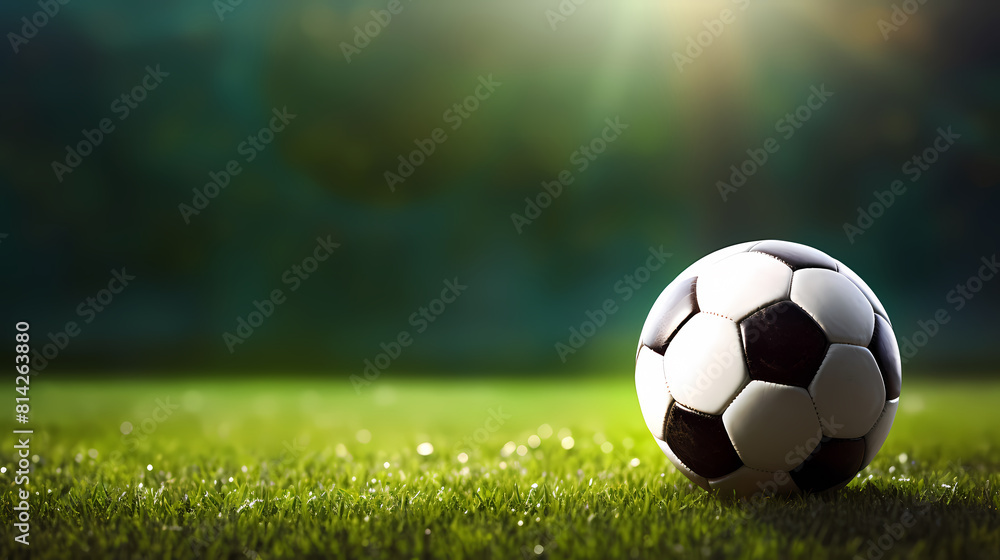 Fototapeta premium Sport football illustration