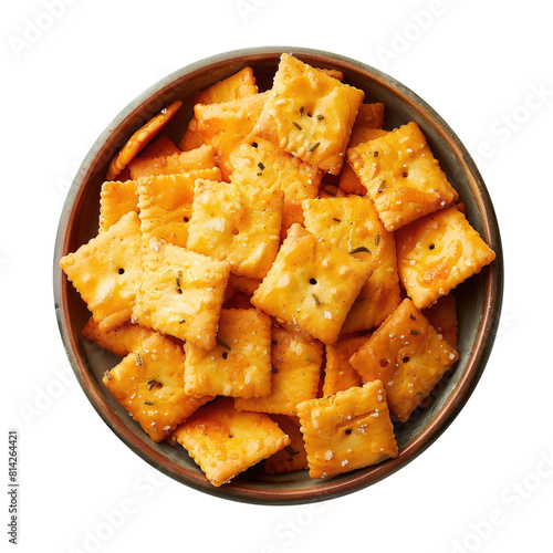 Bowl of Cheddar Cheese Crac...