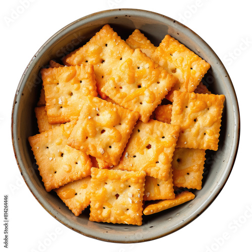 Bowl of Cheddar Cheese Crac...