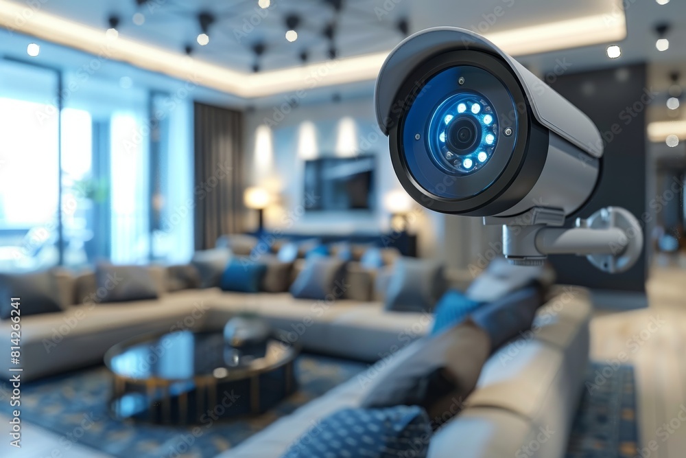 Camera protection in home environments employs safety measures through widespread wireless monitoring and secure transmission systems. Camera protection in home environments employs safety measures through widespread wireless monitoring and secure transmission systems.