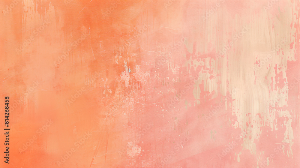 Soft Pastel Abstract Painting, Warm Orange and Pink Hues, Modern Art Background
Soft Pastel Abstract Painting, Warm Orange and Pink Hues, Modern Art Background