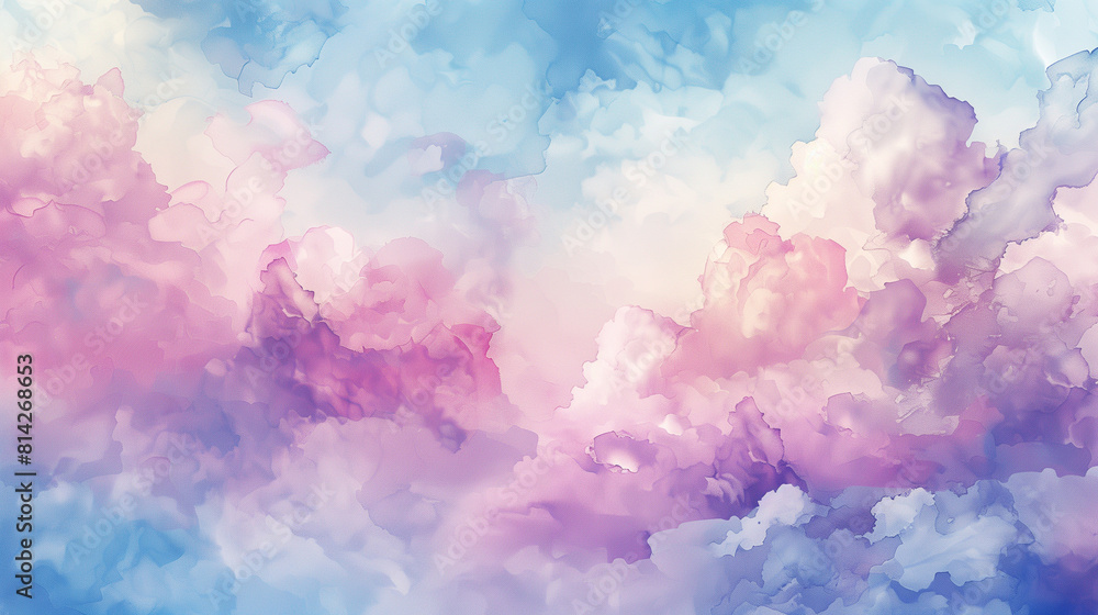 Soft Pastel Cloudscape, Blue and Pink Hues, Tranquil Sky Background
Soft Pastel Cloudscape, Blue and Pink Hues, Tranquil Sky Background