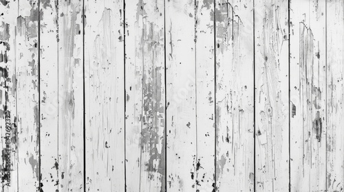 Vintage white and black wood texture background. Abstract wooden wall background. White surface for design 