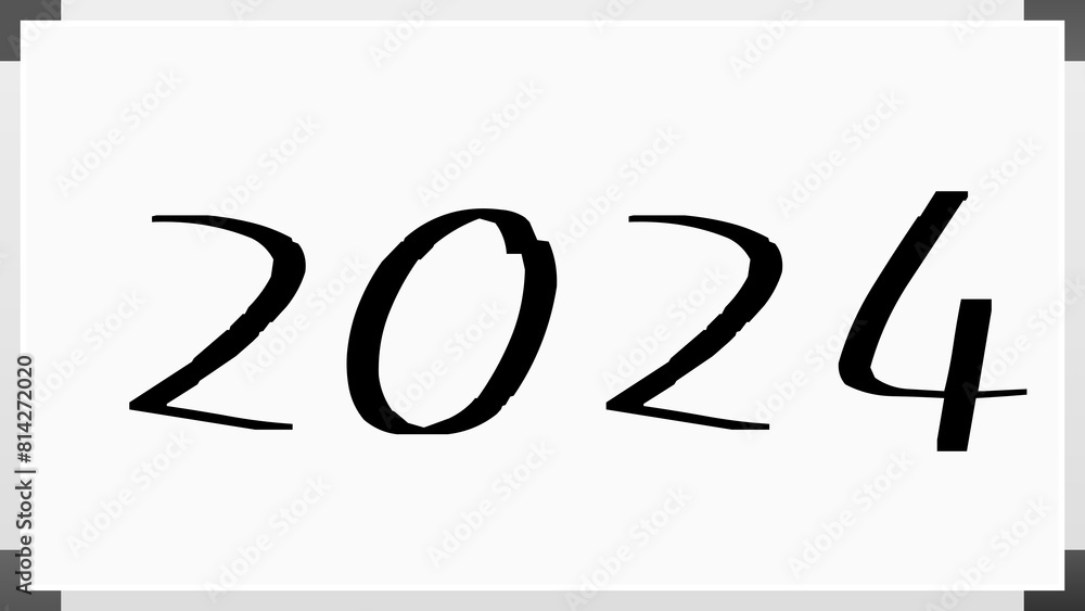 2024年 のホワイトボード風イラスト 2024年 のホワイトボード風イラスト