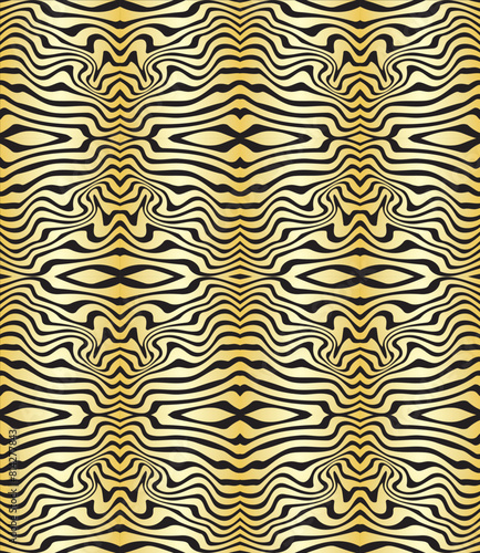 Abstract golden  marbled texture design