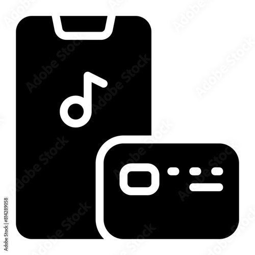 payment glyph icon