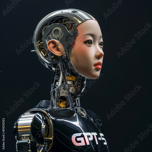 chat gpt5, digital images, artificial intelligence, robots, humanoids
 photo