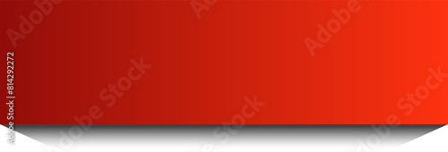 Free Download Red paper rectangle and shadow, label, banners, icon - GFXLoad