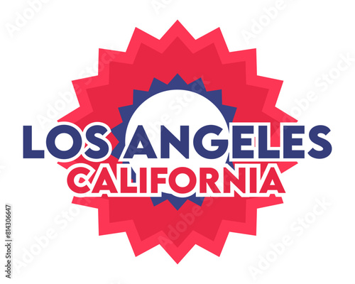 vacationing at tourist attractions in Los Angeles, California