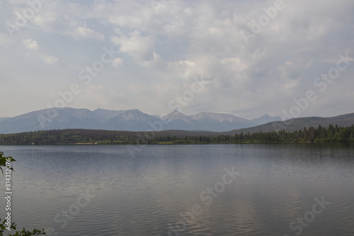 A Cloudy Summer Morning at Pyramid Lake