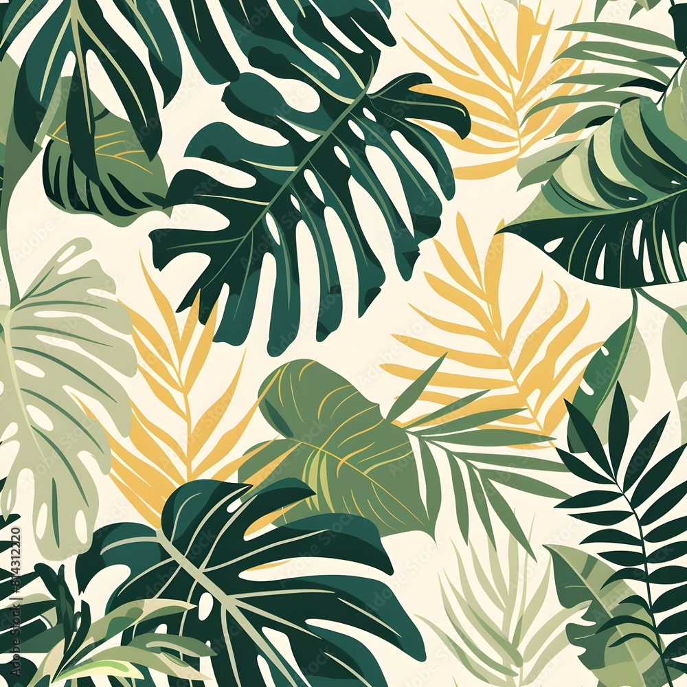 leaves forest pattern background leaves forest pattern background