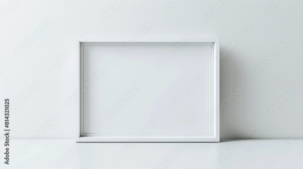 Elegant Blank Frame in Bright Sunlight
