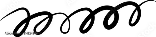 Konstfotografi Hand drawn doodle spiral