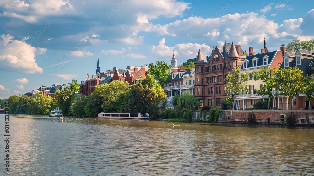 Obraz premium Amazing Boston Charles River