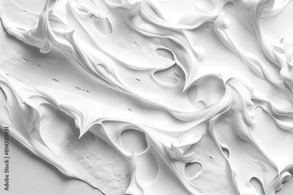 Beauty skincare cream texture. White lotion moisturizer creamy cosmetic product background Beauty skincare cream texture. White lotion moisturizer creamy cosmetic product background