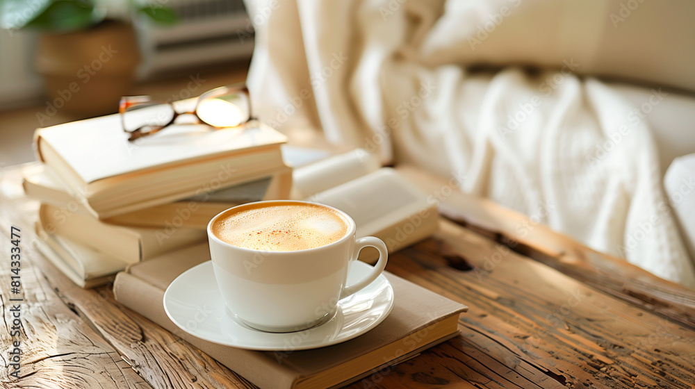 a cup of coffee on wooden table a cup of coffee on wooden table