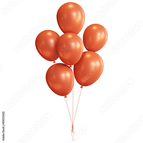 Orange Balloons