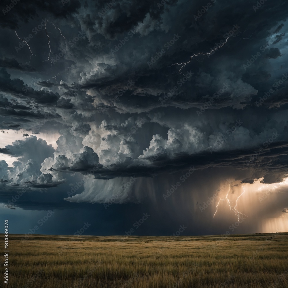Honor National Camera Day with a breathtaking shot of a dramatic thunderstorm rolling in over the plains.

