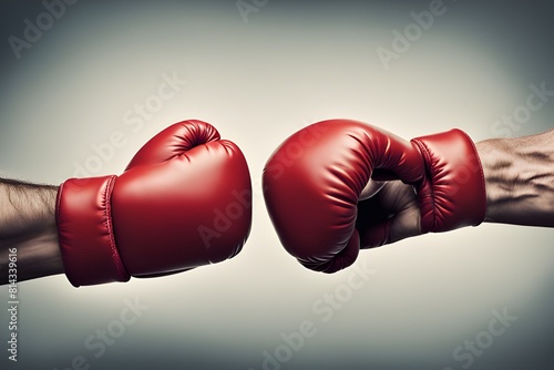 red boxing gloves © RORON