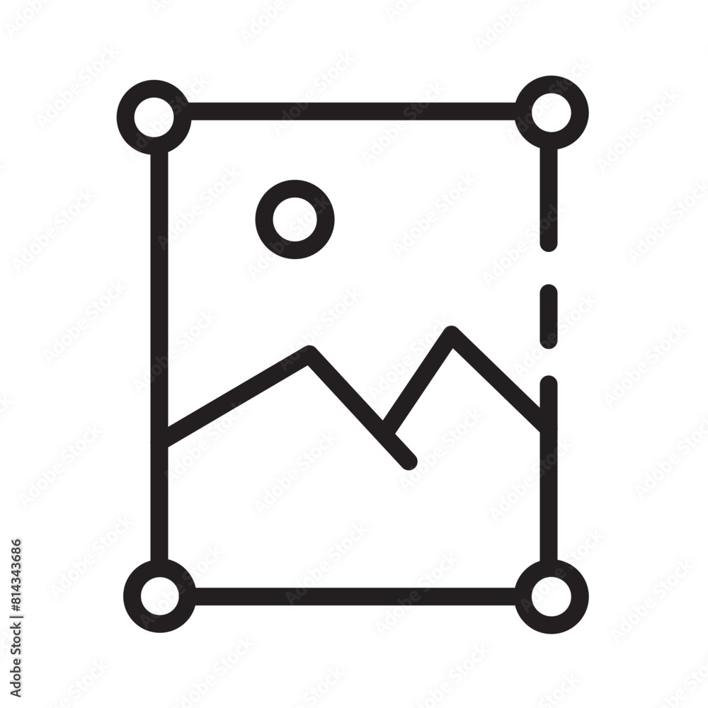 Art Painting Picture Line Icon Art Painting Picture Line Icon